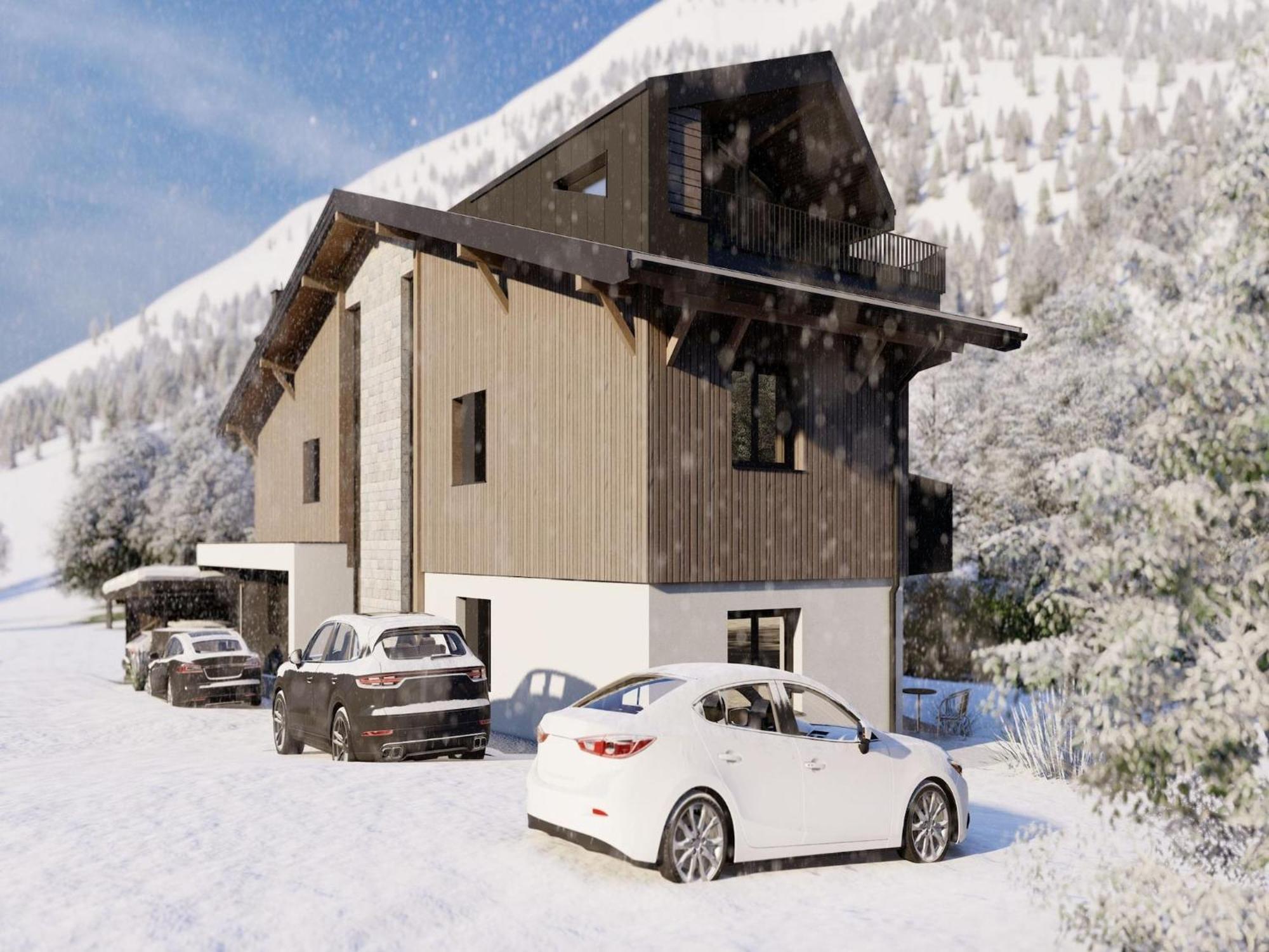 Bergzeit Flat Saalbach Directly On The Ski Piste Екстер'єр фото