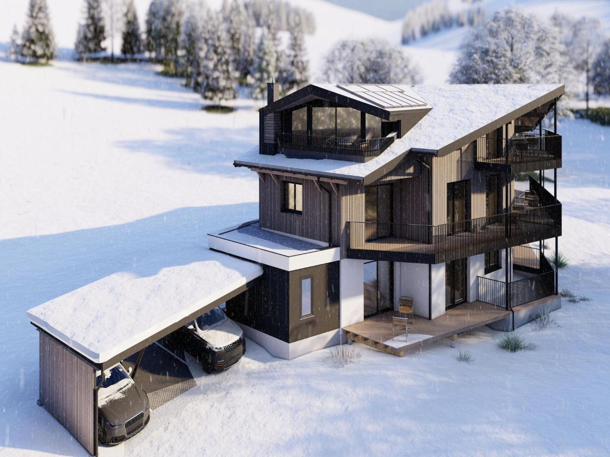 Bergzeit Flat Saalbach Directly On The Ski Piste Екстер'єр фото